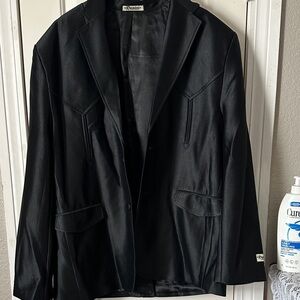 Domini Black Blazer size 46